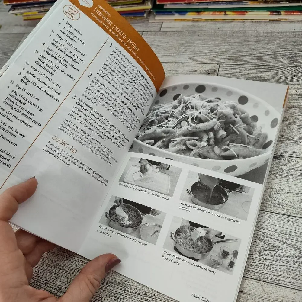 Pampered Chef Seasons‎ Best Cookbook 2011 Booklet Fall/Winter Edition Recipes